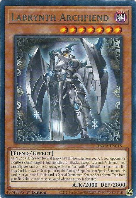 Labrynth Archfiend [TAMA-EN015] Rare | Anubis Games and Hobby