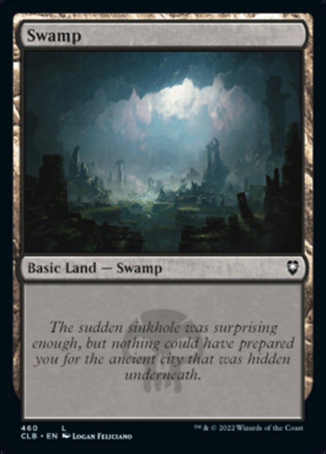 Swamp (460) [Commander Legends: Battle for Baldur's Gate] | Anubis Games and Hobby