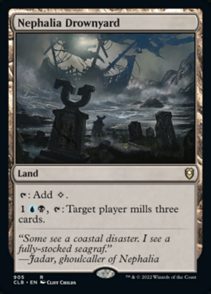 Nephalia Drownyard [Commander Legends: Battle for Baldur's Gate] | Anubis Games and Hobby