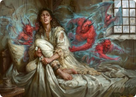 Eruth, Tormented Prophet Art Card [Innistrad: Crimson Vow Art Series] | Anubis Games and Hobby