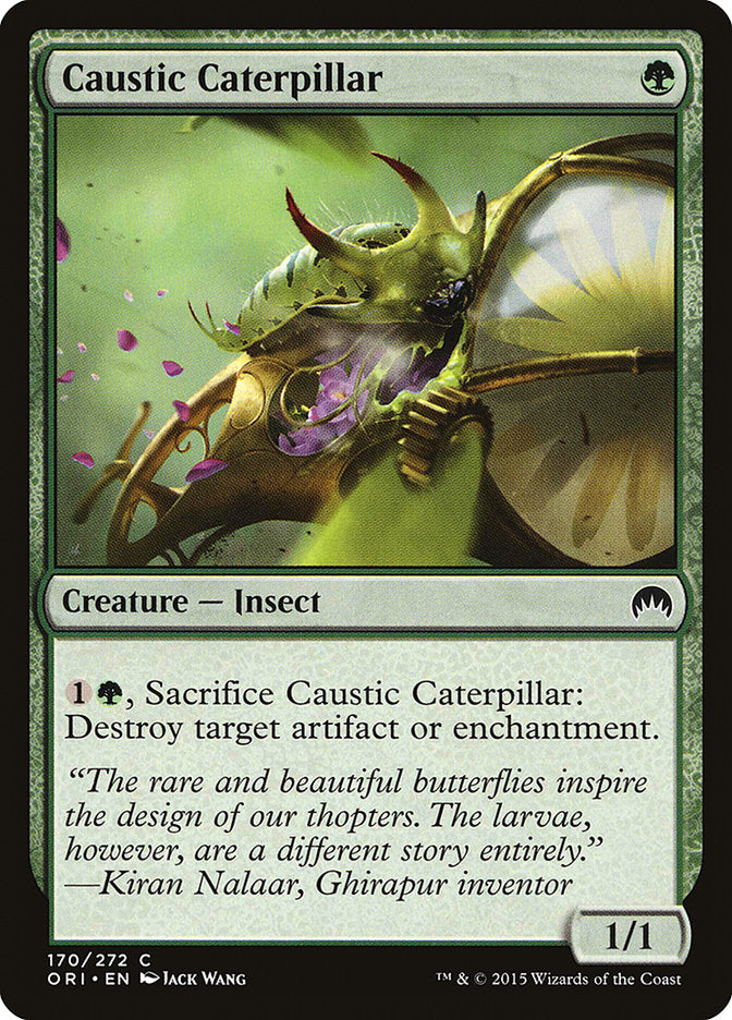 Caustic Caterpillar [Magic Origins] | Anubis Games and Hobby