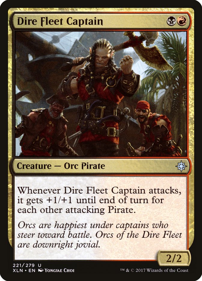 Dire Fleet Captain [Ixalan] | Anubis Games and Hobby