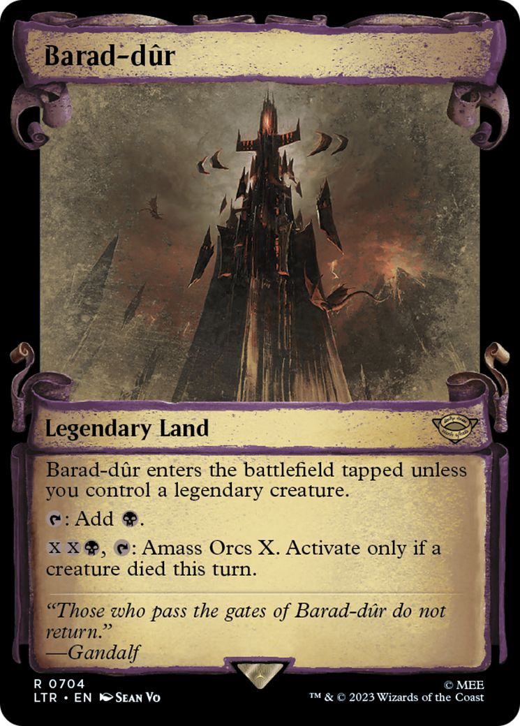 Barad-dur [The Lord of the Rings: Tales of Middle-Earth Showcase Scrolls] | Anubis Games and Hobby