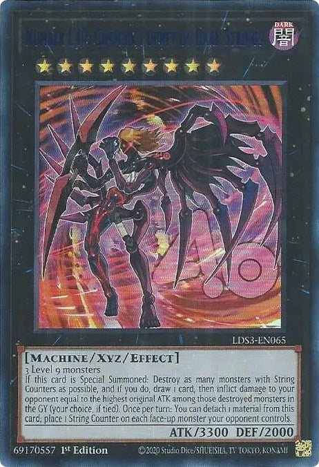 Number C40: Gimmick Puppet of Dark Strings (Blue) [LDS3-EN065] Ultra Rare | Anubis Games and Hobby