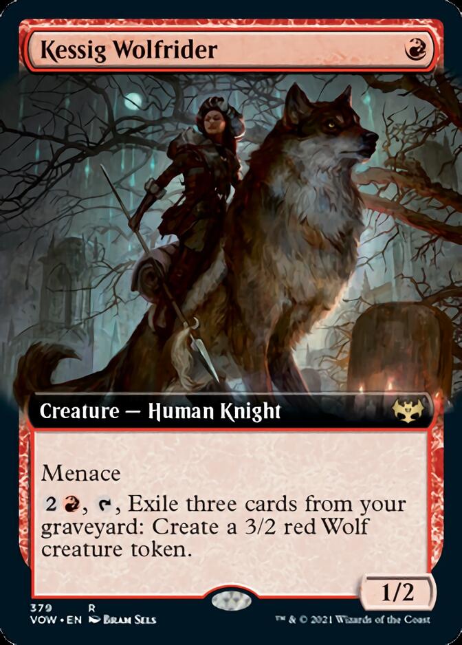 Kessig Wolfrider (Extended Art) [Innistrad: Crimson Vow] | Anubis Games and Hobby