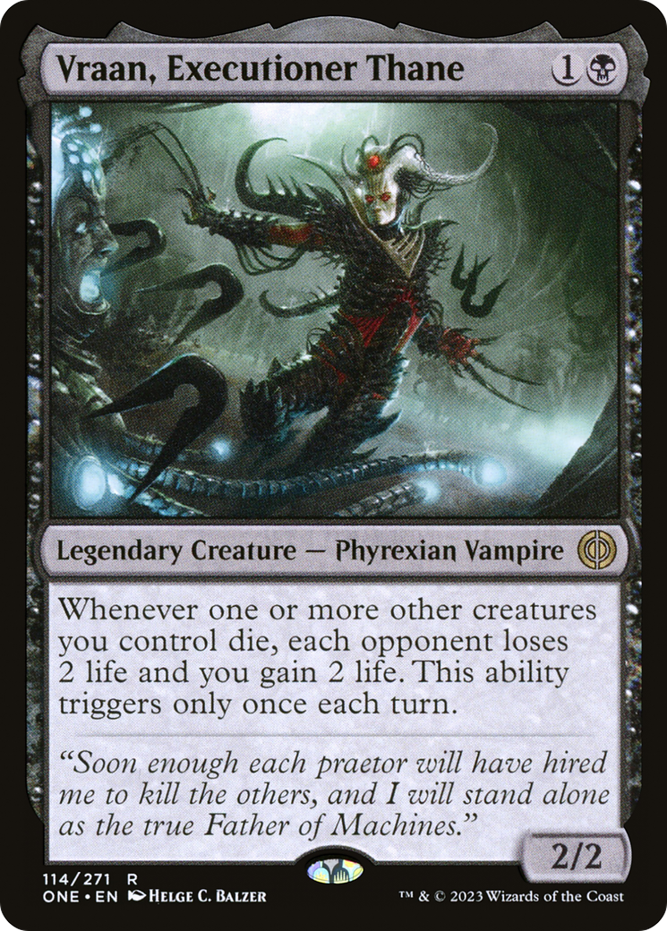 Vraan, Executioner Thane [Phyrexia: All Will Be One] | Anubis Games and Hobby