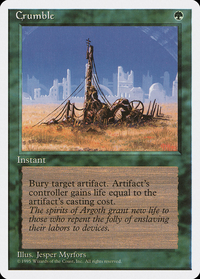 Crumble [Fourth Edition] | Anubis Games and Hobby