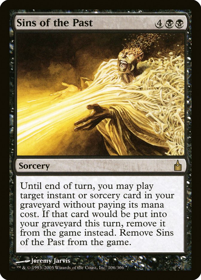 Sins of the Past [Ravnica: City of Guilds] | Anubis Games and Hobby