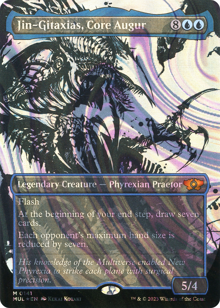 Jin-Gitaxias, Core Augur (Halo Foil) [Multiverse Legends] | Anubis Games and Hobby