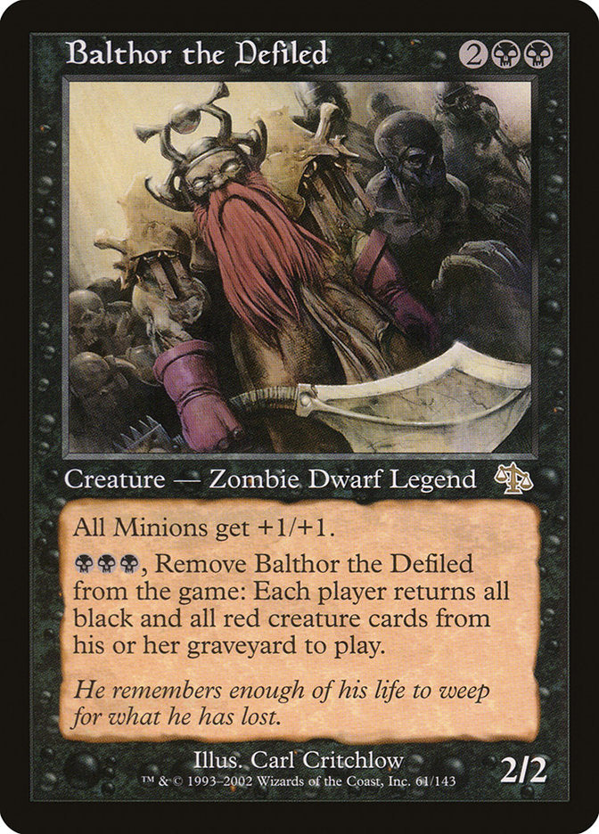 Balthor the Defiled [Judgment] | Anubis Games and Hobby
