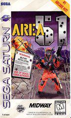 Area 51 - Sega Saturn | Anubis Games and Hobby