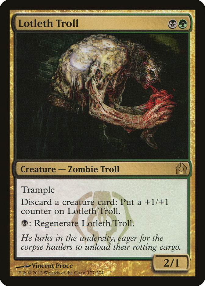 Lotleth Troll [Return to Ravnica] | Anubis Games and Hobby