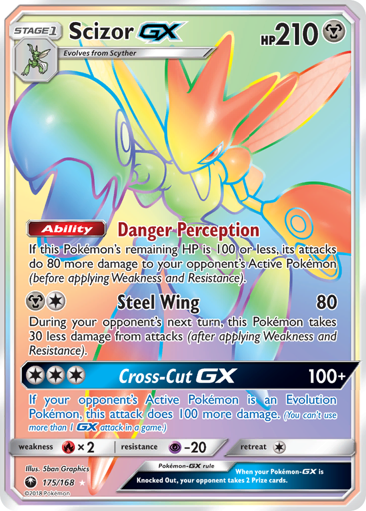 Scizor GX (175/168) [Sun & Moon: Celestial Storm] | Anubis Games and Hobby