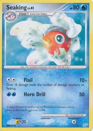 Seaking (7/12) [Diamond & Pearl: Trainer Kit - Manaphy] | Anubis Games and Hobby