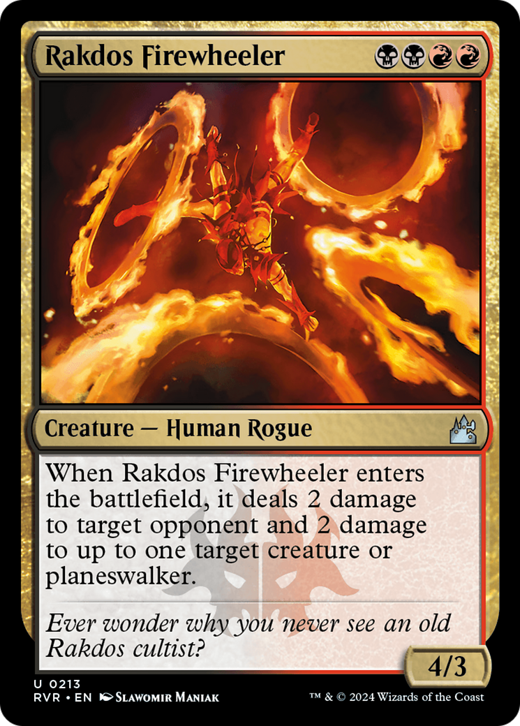 Rakdos Firewheeler [Ravnica Remastered] | Anubis Games and Hobby