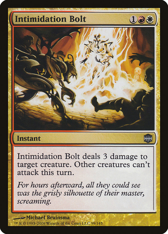 Intimidation Bolt [Alara Reborn] | Anubis Games and Hobby