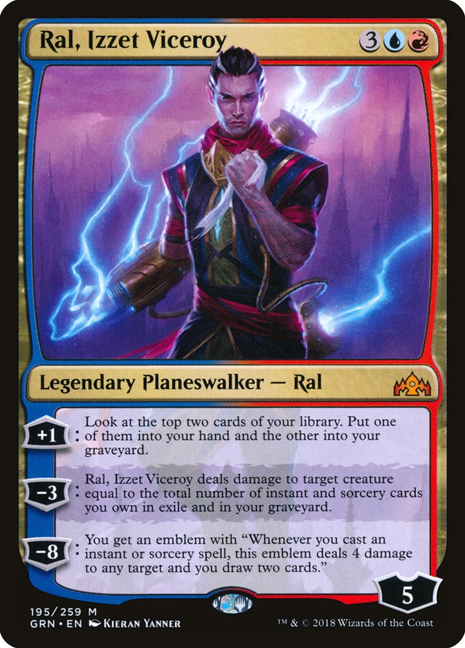 Ral, Izzet Viceroy [Guilds of Ravnica] | Anubis Games and Hobby