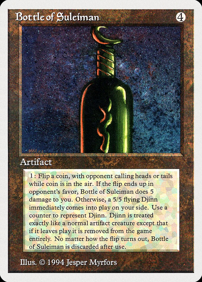 Bottle of Suleiman [Summer Magic / Edgar] | Anubis Games and Hobby