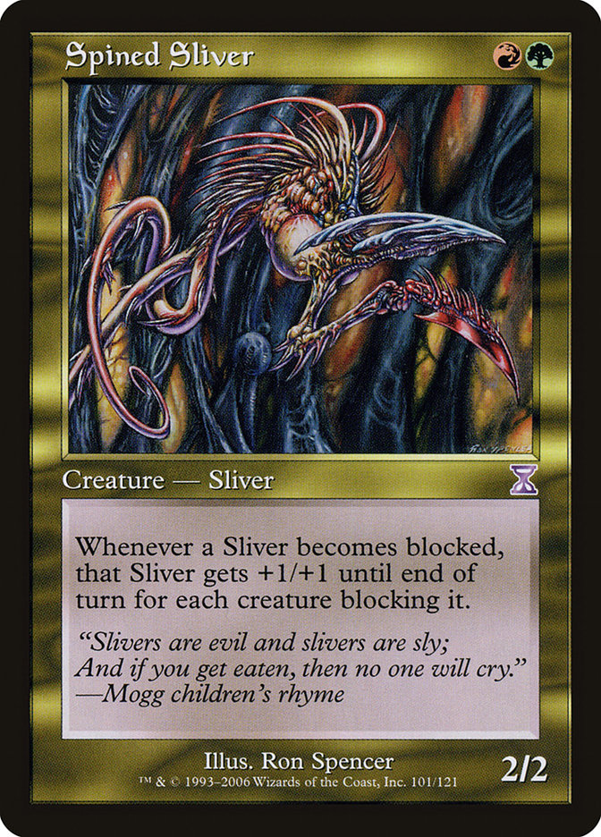 Spined Sliver [Time Spiral Timeshifted] | Anubis Games and Hobby