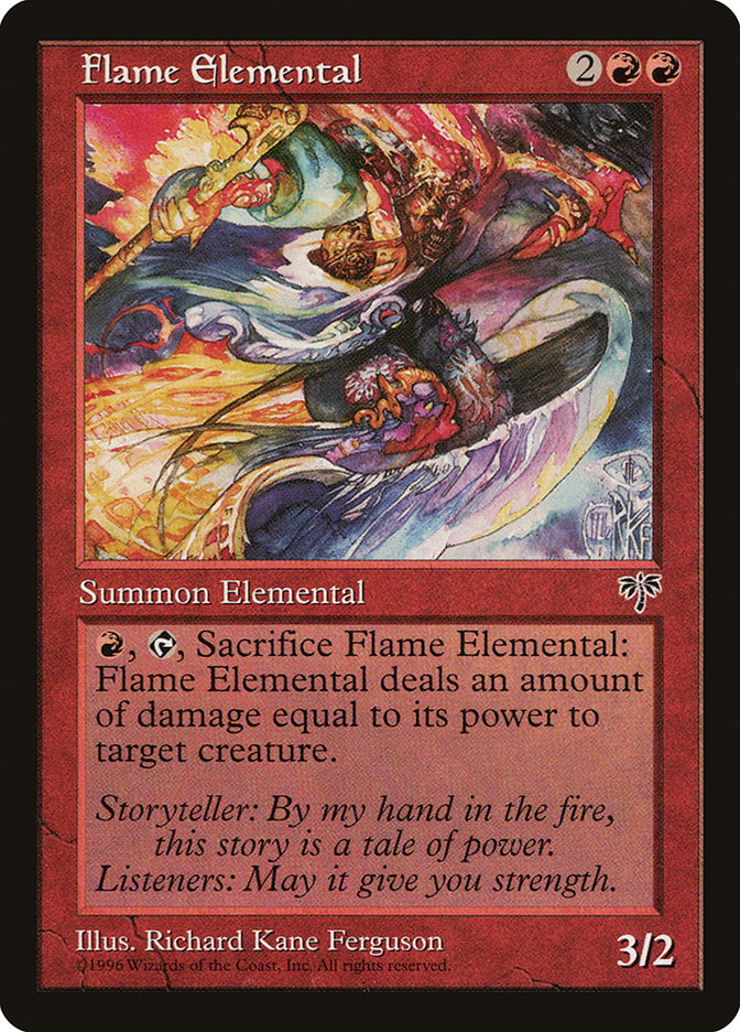 Flame Elemental [Mirage] | Anubis Games and Hobby