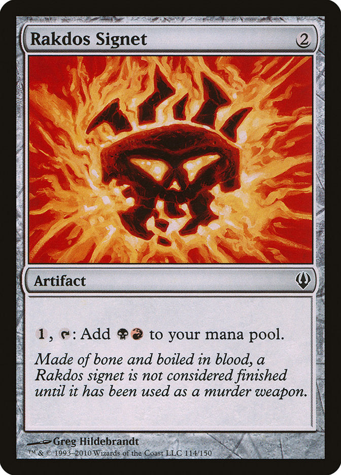 Rakdos Signet [Archenemy] | Anubis Games and Hobby