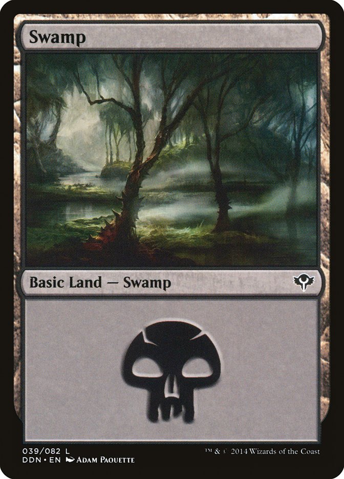 Swamp (39) [Duel Decks: Speed vs. Cunning] | Anubis Games and Hobby