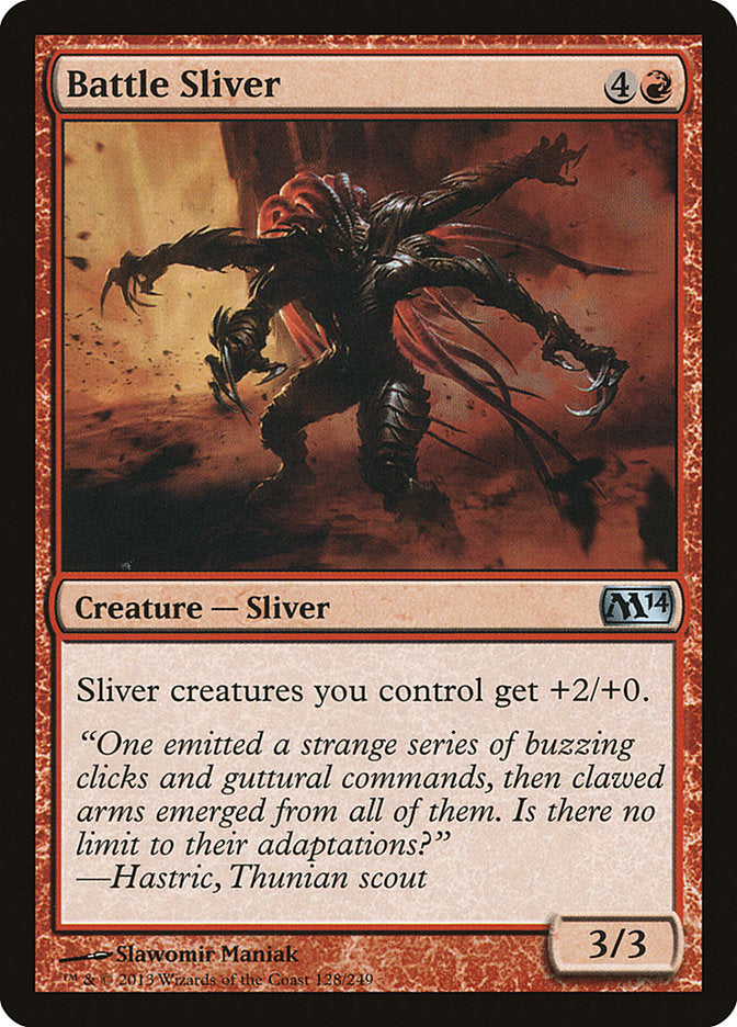 Battle Sliver [Magic 2014] | Anubis Games and Hobby