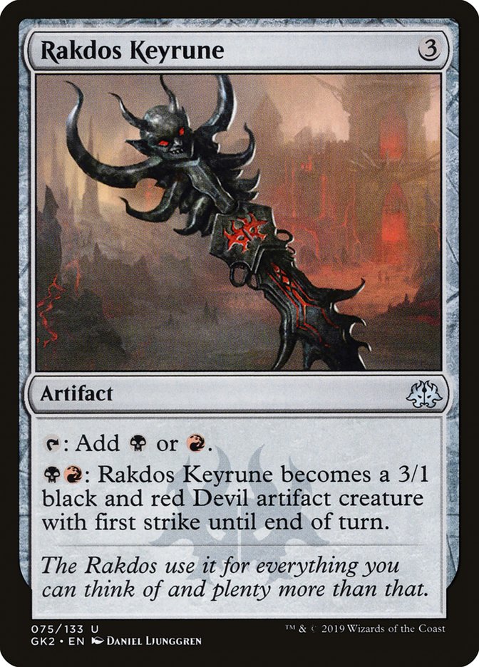 Rakdos Keyrune [Ravnica Allegiance Guild Kit] | Anubis Games and Hobby