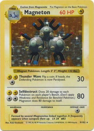 Magneton (9/102) [Base Set Shadowless Unlimited] | Anubis Games and Hobby