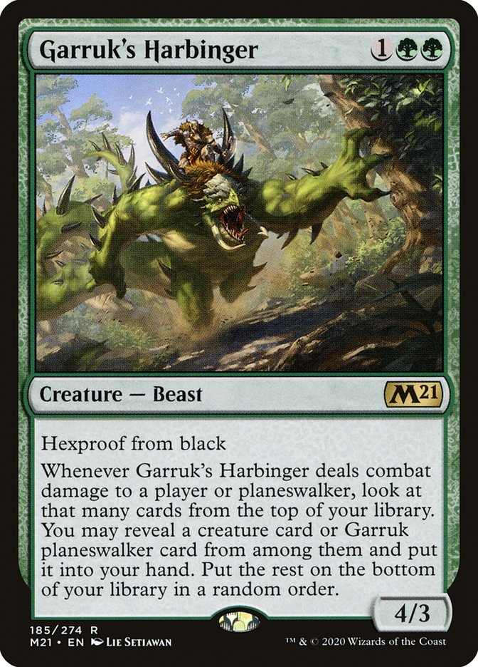 Garruk's Harbinger [Core Set 2021] | Anubis Games and Hobby