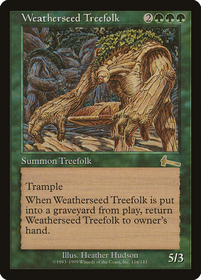 Weatherseed Treefolk [Urza's Legacy] | Anubis Games and Hobby