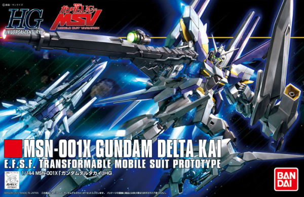 MSN-001X Gundam Delta Kai HG | Anubis Games and Hobby