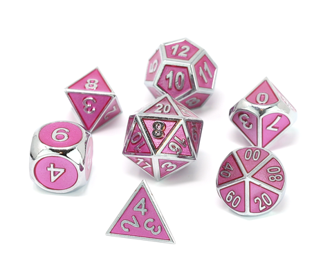 Pink Sapphire Gemstone 7 Set | Anubis Games and Hobby