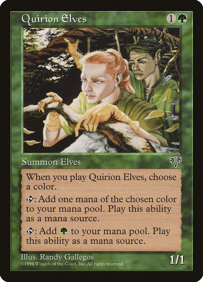 Quirion Elves [Mirage] | Anubis Games and Hobby