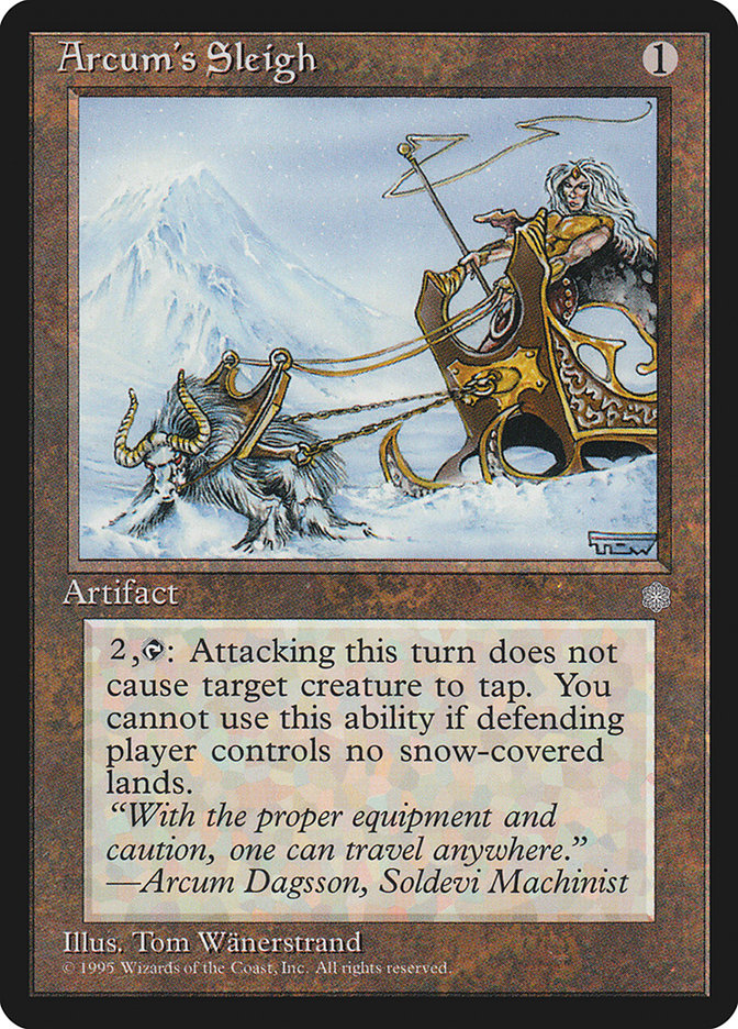 Arcum's Sleigh [Ice Age] | Anubis Games and Hobby