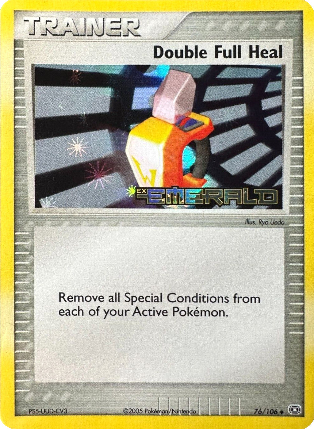 Double Full Heal (76/106) (Stamped) [EX: Emerald] | Anubis Games and Hobby