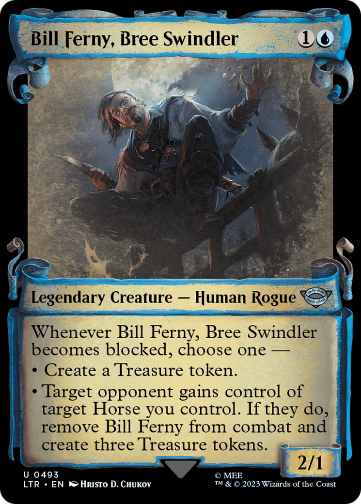 Bill Ferny, Bree Swindler [The Lord of the Rings: Tales of Middle-Earth Showcase Scrolls] | Anubis Games and Hobby