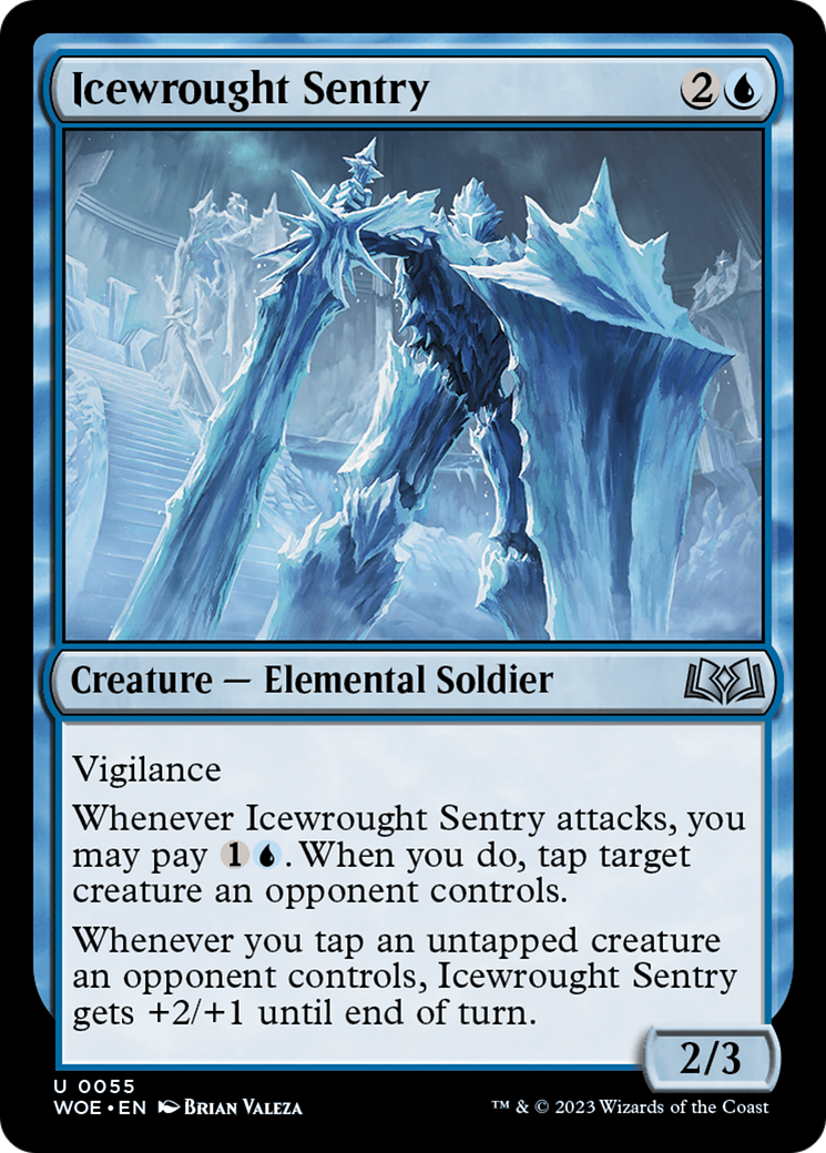 Icewrought Sentry [Wilds of Eldraine] | Anubis Games and Hobby
