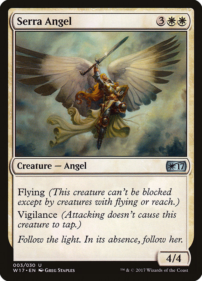 Serra Angel [Welcome Deck 2017] | Anubis Games and Hobby
