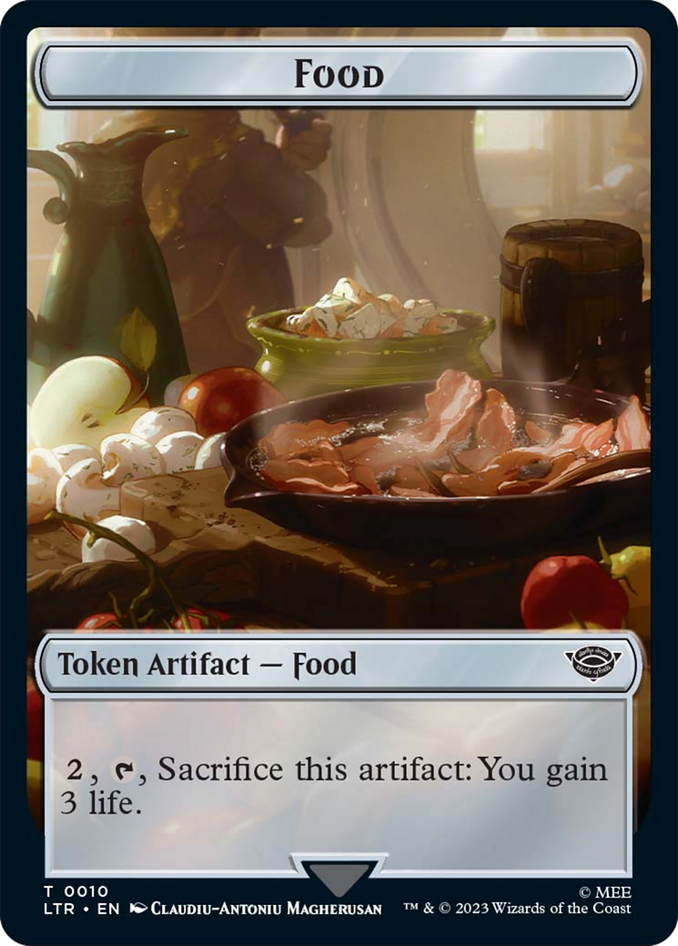 Soldier // Food Token [The Lord of the Rings: Tales of Middle-Earth Commander Tokens] | Anubis Games and Hobby