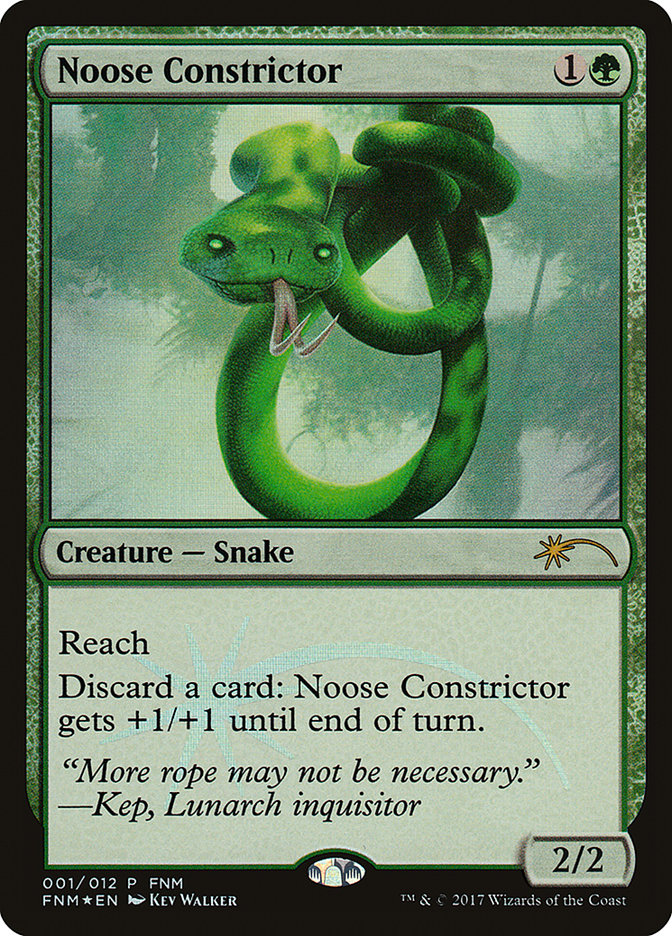 Noose Constrictor [Friday Night Magic 2017] | Anubis Games and Hobby