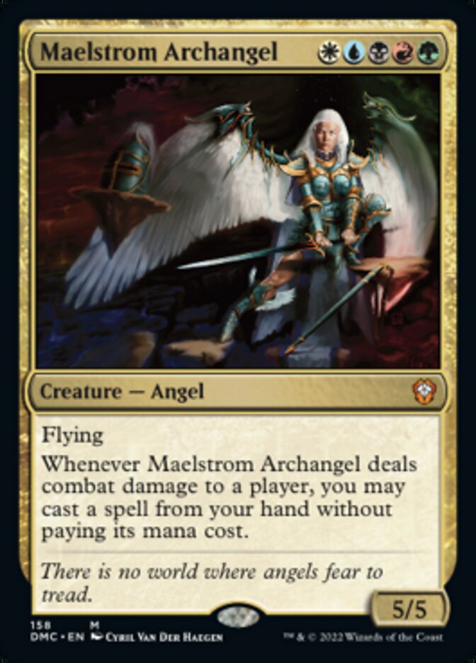 Maelstrom Archangel [Dominaria United Commander] | Anubis Games and Hobby