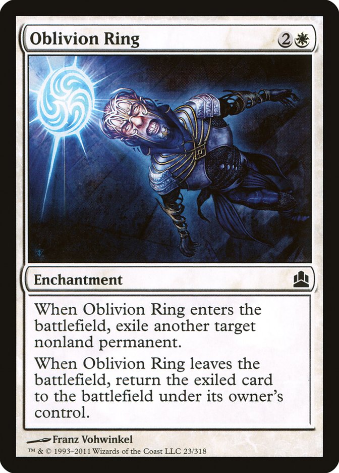 Oblivion Ring [Commander 2011] | Anubis Games and Hobby