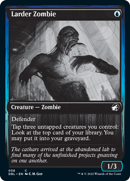 Larder Zombie [Innistrad: Double Feature] | Anubis Games and Hobby