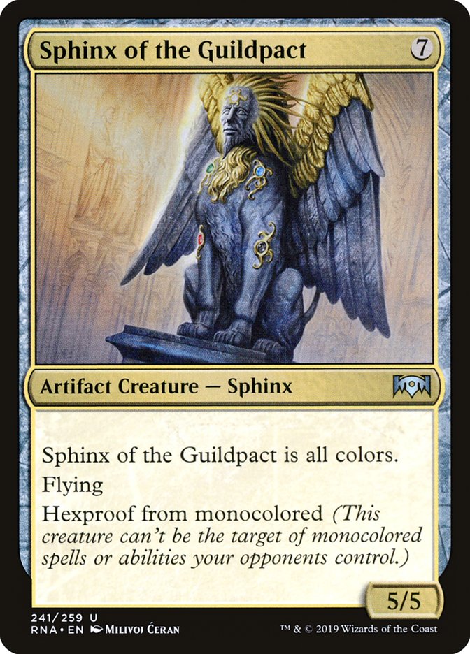 Sphinx of the Guildpact [Ravnica Allegiance] | Anubis Games and Hobby