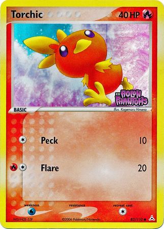 Torchic (83/110) (Stamped) [EX: Holon Phantoms] | Anubis Games and Hobby