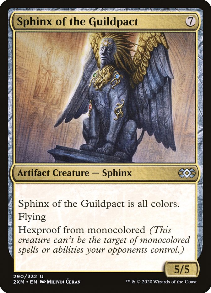 Sphinx of the Guildpact [Double Masters] | Anubis Games and Hobby