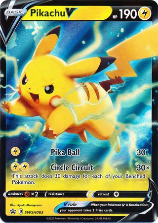 Pikachu V (SWSH063) [Sword & Shield: Black Star Promos] | Anubis Games and Hobby