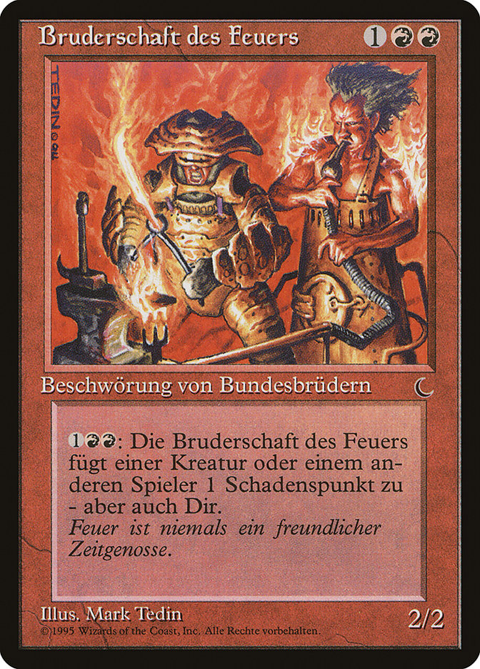 Brothers of Fire (German) - "Bruderschaft des Feuers" [Renaissance] | Anubis Games and Hobby