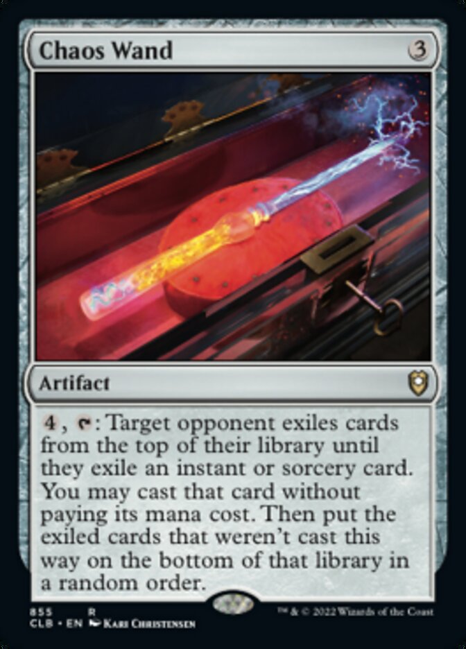 Chaos Wand [Commander Legends: Battle for Baldur's Gate] | Anubis Games and Hobby